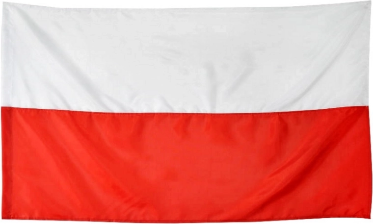 Poljska nacionalna zastava 68 × 110 cm