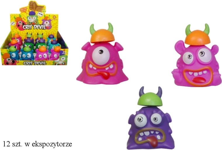 Kričeča figurica pošastka z lučko in zvoki