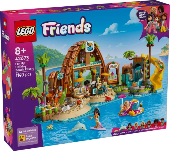 Lego Friends družinske počitnice na plaži