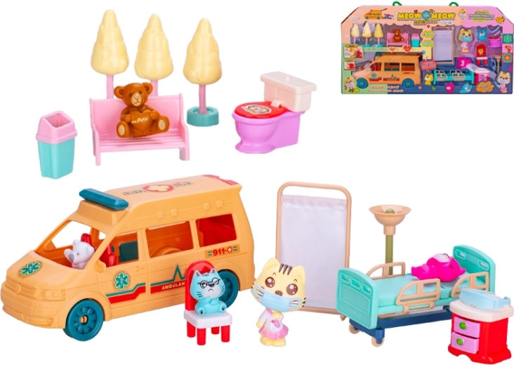 Veterinarski komplet za otroke, 18 delov