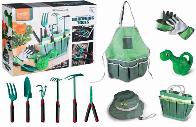 Vrtni komplet za male vrtnarje JANOD s kanglico