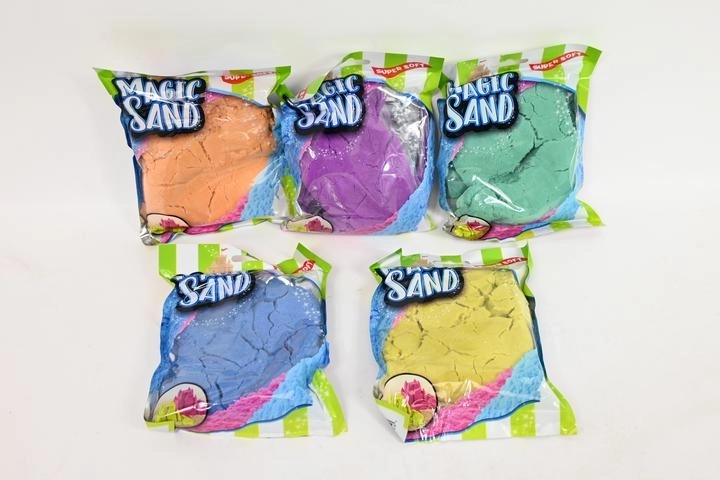 Magični pesek 250 g – 6 barv