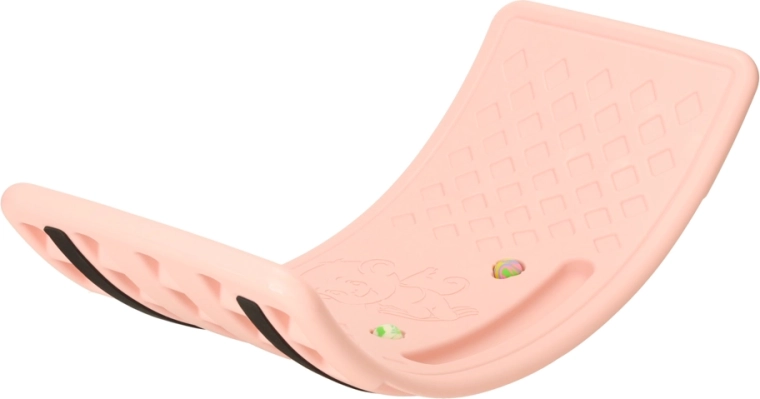 Rožnata ravnotežna gugalna deska za otroke 67 × 27,5 cm