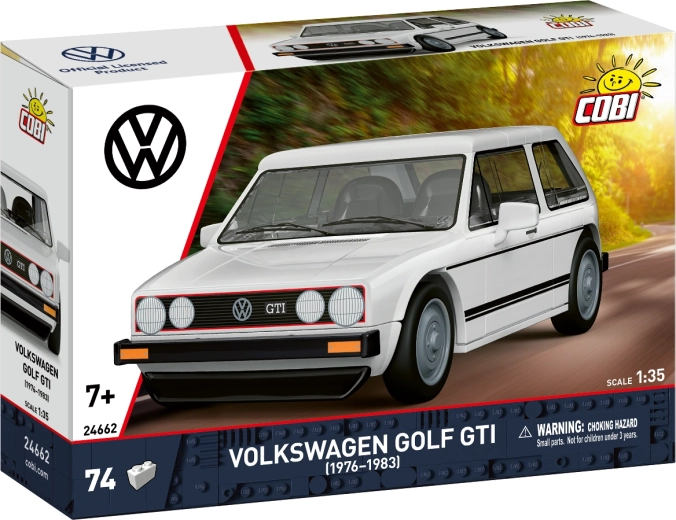 Cobi Volkswagen Golf GTI 1976–1983 building set 1:35 (74 pieces)