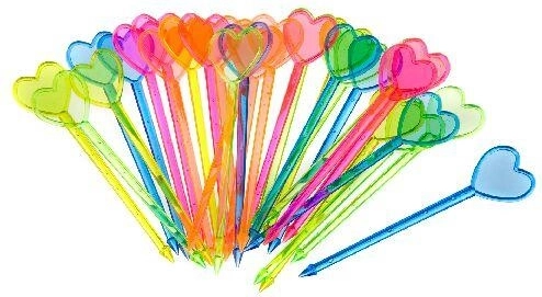 Zobotrebci PARTY COLLECTION, mešanica barv, 30 kos