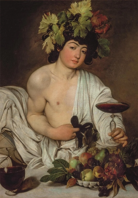 Sestavljanka 1000 kosov Muzej Caravaggio Bacchus