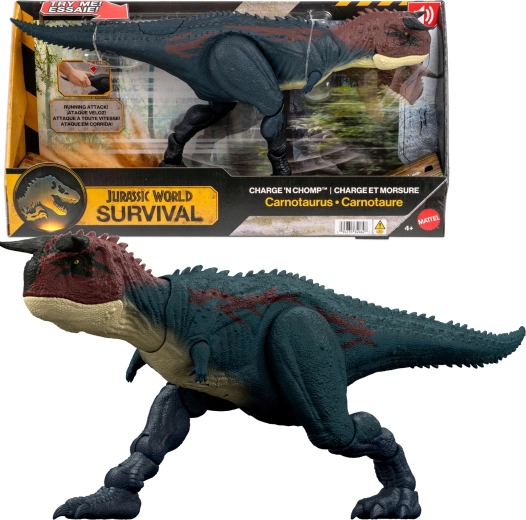 interaktivna figurica dinozavra Jurassic World Karnotaver 20 cm z zvoki