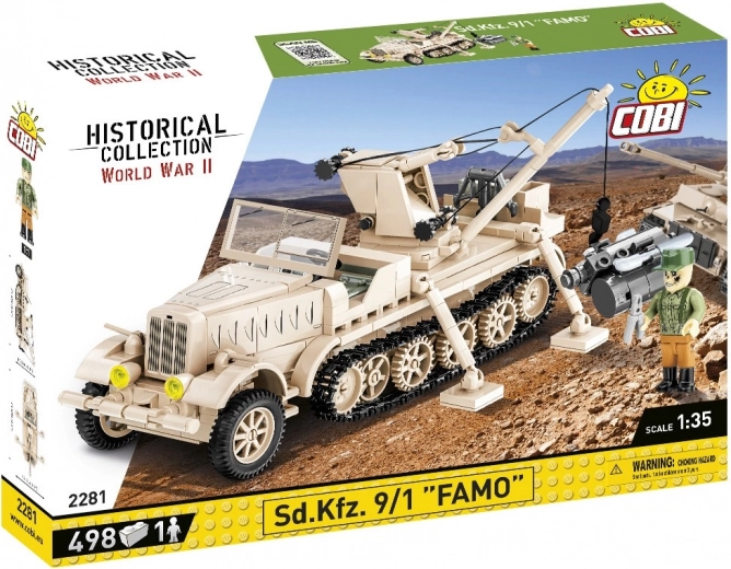 Gradbeni komplet Sd.Kfz. 9/1 Famo – težki polgoseničar 1:35