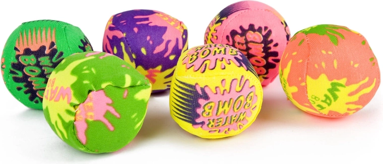 Vodene žogice – vodne bombe 5 cm (6 kosov)