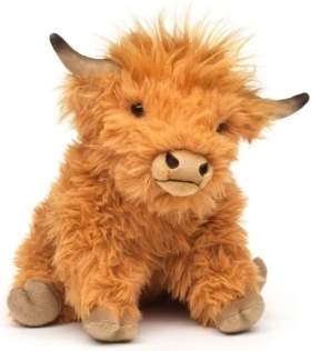 Plush cow (Highland) eco-friendly 20 cm - 1 piece