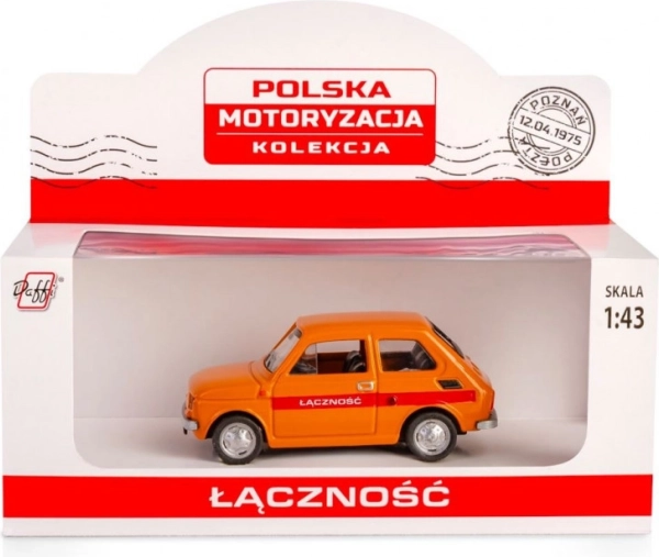 Kovinski model FIAT 126p 1:43 – poštna izdaja