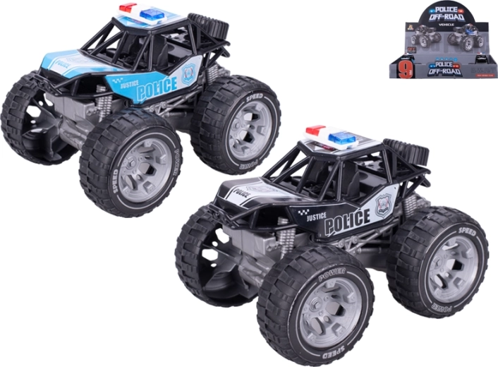 Policijski avto s vztrajnikem 13 cm