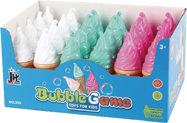 Pihalnik milnih mehurčkov v obliki sladoleda 40 ml