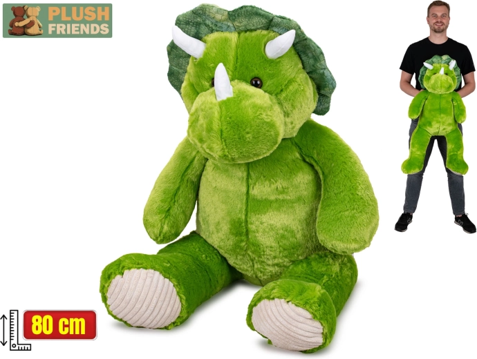 Plush Friends plišasti triceratops 80 cm