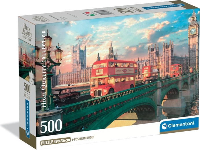 Clementoni puzzle London – Westminstrski most 500 koščkov