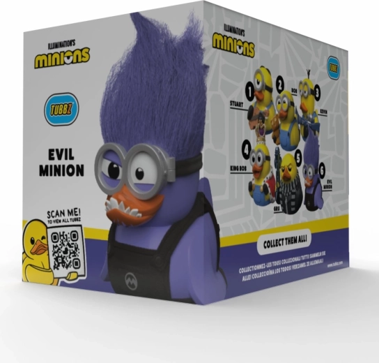 TUBBZ zbirateljska račka Minions purple - 1 kos
