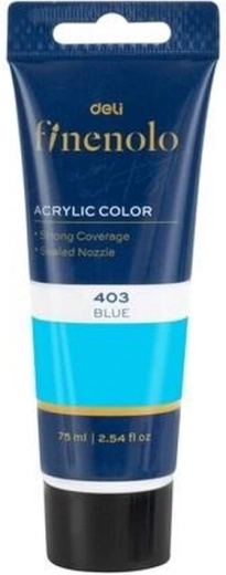 Akrilna barva svetlo modra 75 ml