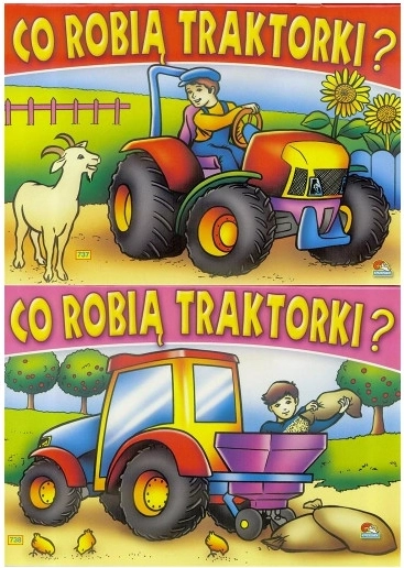 Pobarvanka Kaj počnejo traktorji