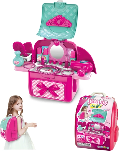 Kozmetični set za deklice v nahrbtniku