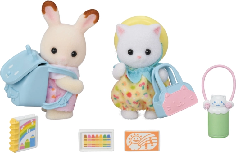 Sylvanian Families: prijatelji iz vrtca na sprehodu