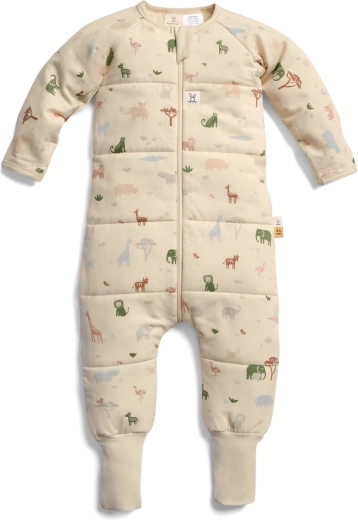 ergoPouch Onesie Savannah Organic Cotton Sleep Onesie 6–12 months, 2.5 TOG