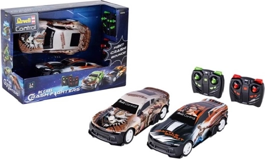 Revell RC Cars Crash Fighter – komplet 2 daljinsko vodena avtomobila za dvoboje