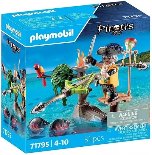 Playmobil Pirat z balisto