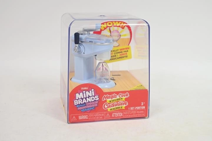 ZURU Mini Brands Magic Cook mini aparat za sladoled z UV-svetlobo