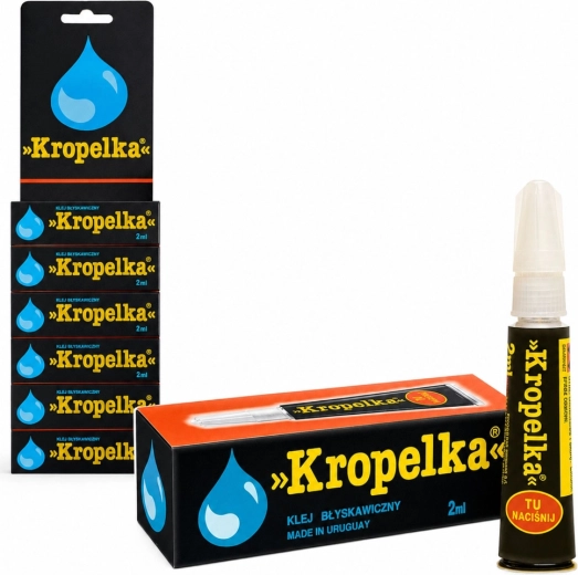 Sekundno lepilo Kropelka 2 ml - 1 kos