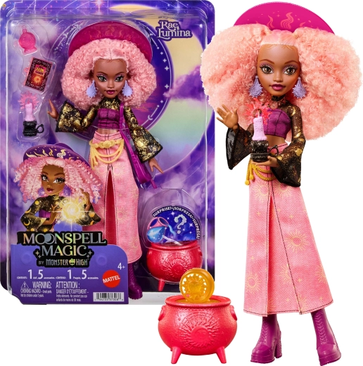 Monster High Moonspell Magic doll Rae Lumina 26 cm with accessories