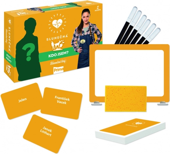 Slunečná – družabna igra Kdo sem?