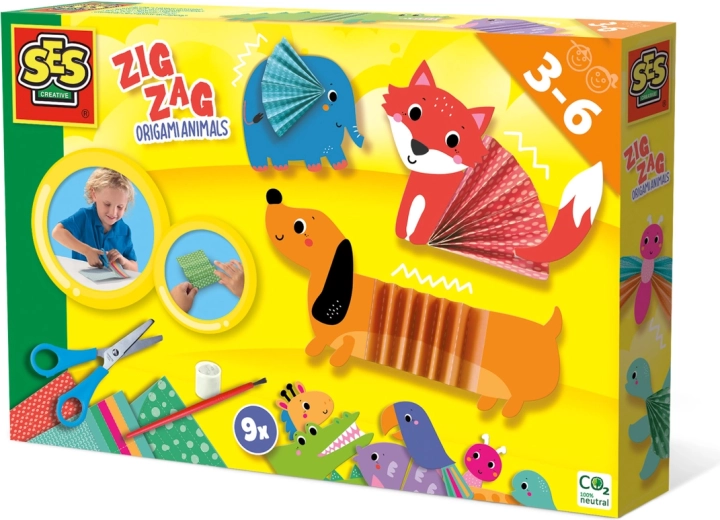 Origami živalice Cik-cak