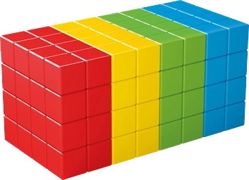 Geomag Magicube Full Color – magnetna konstrukcijska igra 128 kock