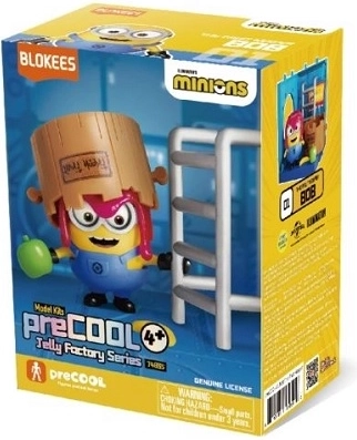 Blokees Minions sestavljiva figurica preCOOL Bob – varuh sadja (Jelly Factory)