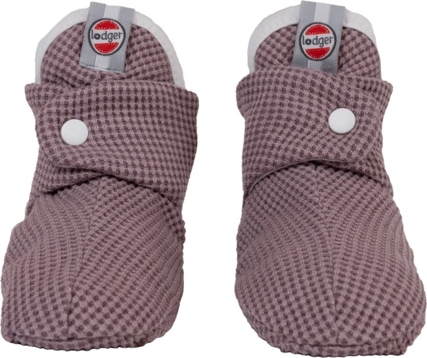 Bombažni copatki Lodger Slipper ciumbelle rose 3–6 mesecev