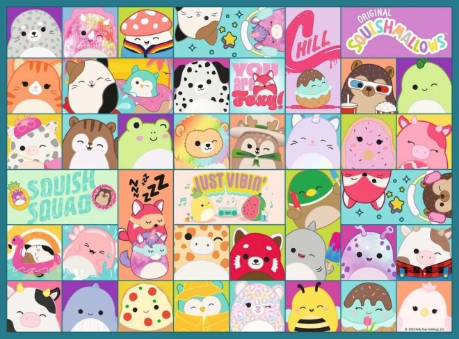 Puzzle XXL 100 kosov SQUISHMALLOWS od Ravensburgerja