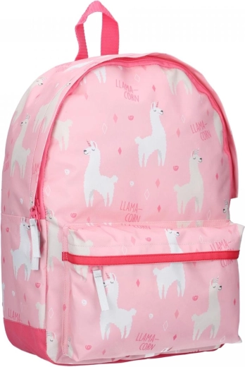 Vadobag šolski nahrbtnik Milky Kiss lama 39 cm