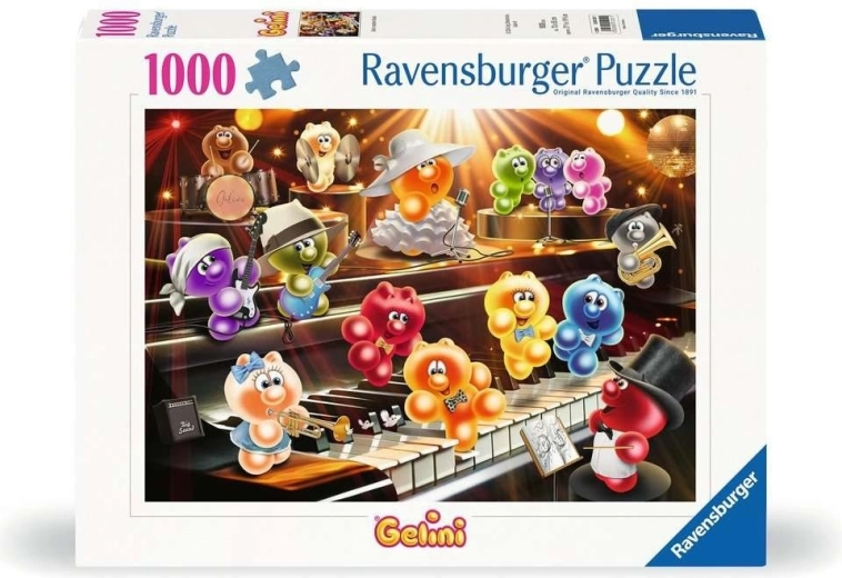 Ravensburger sestavljanka Gelini: Glasba, 1000 kosov