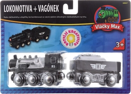 Vláčky Max – garnitura za premog
