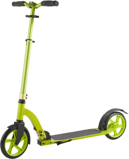 Zložljiv skiro Crivit Big Wheel 8" limetkaste barve