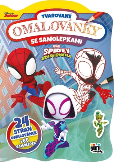 Omalovanka v obliki Spidey