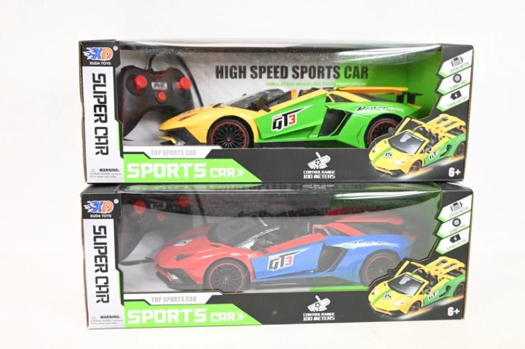 Remote-Controlled Sports Car - 1 Piece