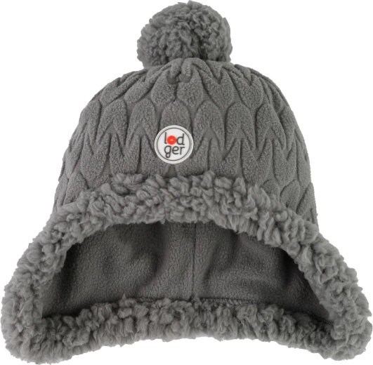 Lodger flisasta zimska kapa Hatter Empire fleece sharkskin 0–3 mesece - 1 kos