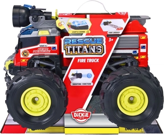 Dickie Toys City Fire Truck Monster Truck