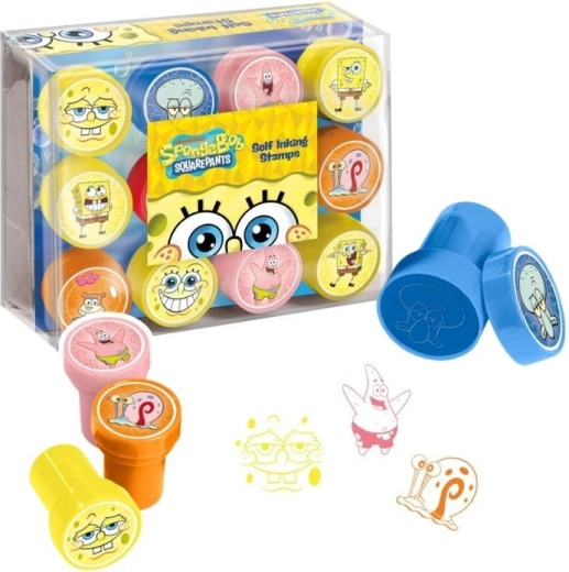 Spongebob žigi 12 kos