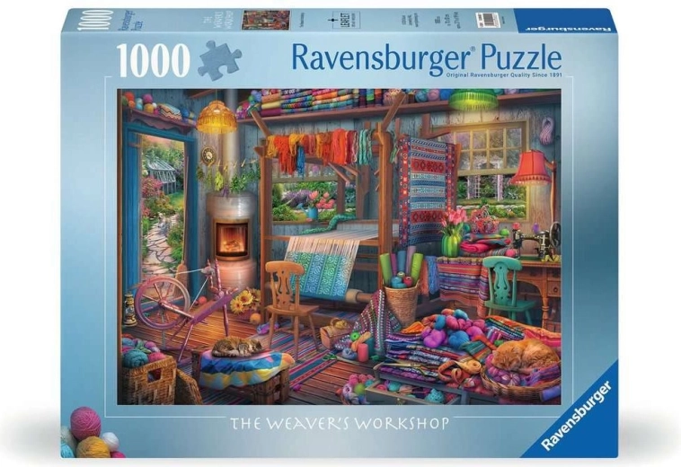 Ravensburger sestavljanka tkalna delavnica 1000 koščkov