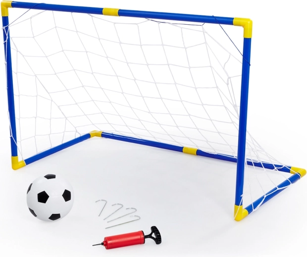 Nogometni gol z žogo in tlačilko