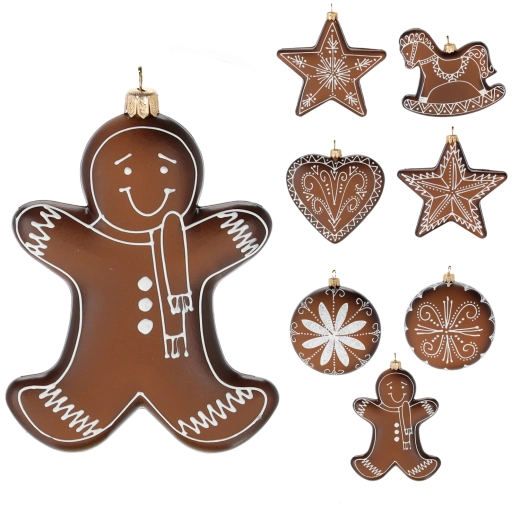 Božični okrasek medenjak 11 cm