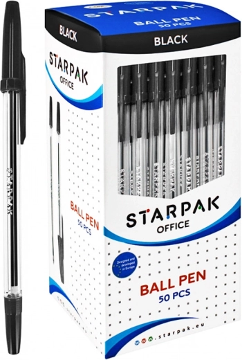 Črno kroglično pero 0,7 mm