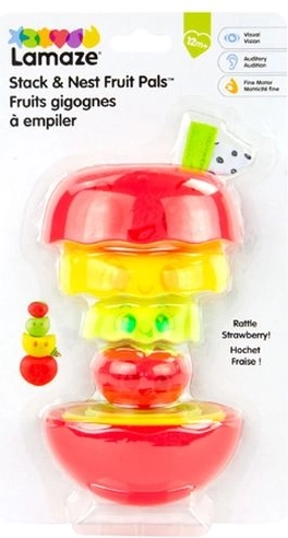 TOMY Lamaze sadni stolp iz sadja
